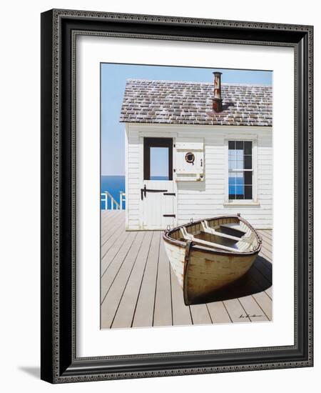 Boat on Deck-Zhen-Huan Lu-Framed Art Print