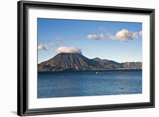 Boat on Lake Attilan-benkrut-Framed Photographic Print