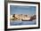 Boat on Pichola Lake near City Palace-Marina Pissarova-Framed Photographic Print