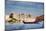 Boat on Pichola Lake near City Palace-Marina Pissarova-Mounted Photographic Print