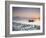 Boat on Sanur Beach at Dawn, Bali, Indonesia-Ian Trower-Framed Photographic Print