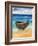 Boat on the Beach, Oil Painting on Canvas-Valenty-Framed Art Print