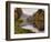 Boat on the Seine near Jeufosse-Claude Monet-Framed Giclee Print