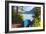 Boat on the Shore, Emerald Lake, Canada-George Oze-Framed Photographic Print