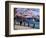 Boat on the Willamette River, Portland, Oregon, USA-Janis Miglavs-Framed Photographic Print