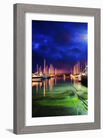 Boat Park 0773-Pixie Pics-Framed Giclee Print