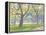 Boat Pond, Central Park-Julian Barrow-Framed Premier Image Canvas