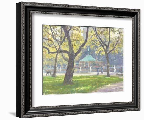 Boat Pond, Central Park-Julian Barrow-Framed Giclee Print