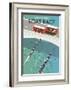Boat Race - Dave Thompson Contemporary Travel Print-Dave Thompson-Framed Art Print