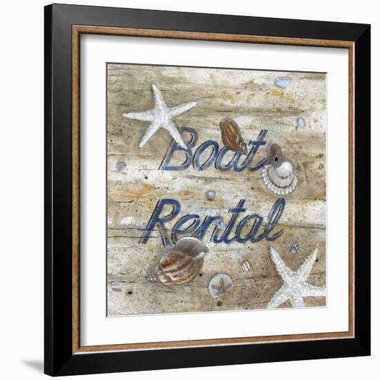 Boat Rental-Arnie Fisk-Framed Giclee Print