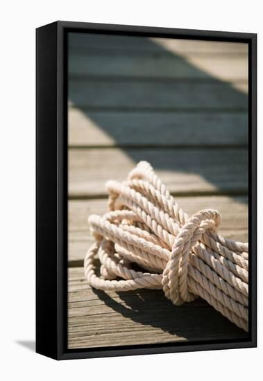 Boat Rope-Karyn Millet-Framed Stretched Canvas