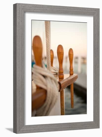 Boat Ties-Karyn Millet-Framed Photo