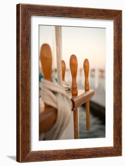 Boat Ties-Karyn Millet-Framed Photo