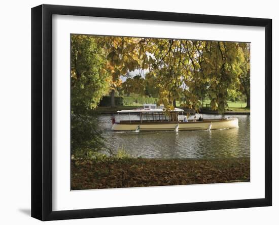 Boat Trip on the River Avon, Stratford Upon Avon, Warwickshire, England, United Kingdom-David Hughes-Framed Photographic Print