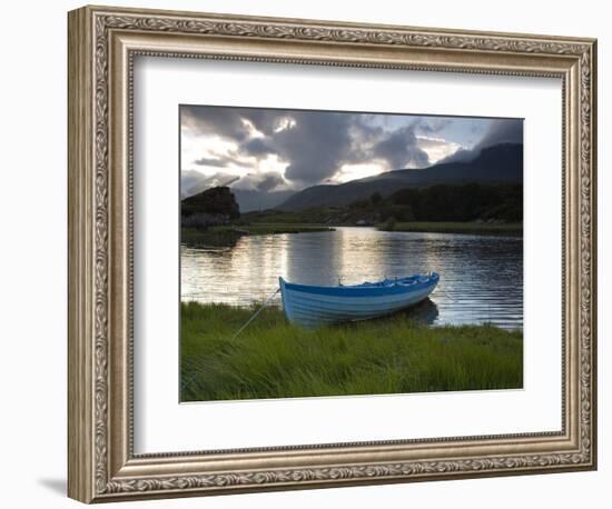 Boat, Upper Lake, Killarney National Park, County Kerry, Munster, Republic of Ireland, Europe-Richard Cummins-Framed Photographic Print