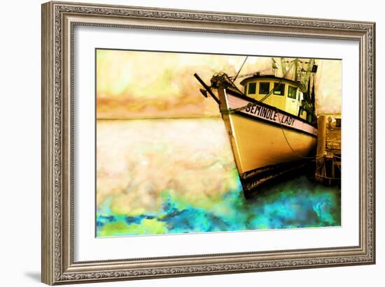 Boat V-Ynon Mabat-Framed Photographic Print