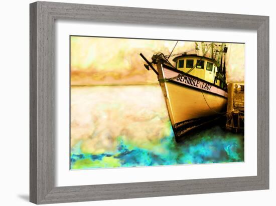 Boat V-Ynon Mabat-Framed Photographic Print