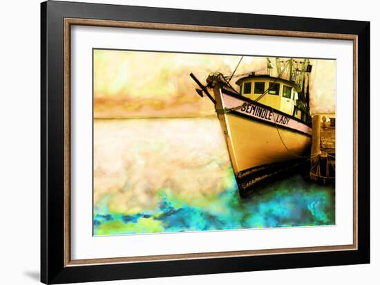 Boat V-Ynon Mabat-Framed Photographic Print