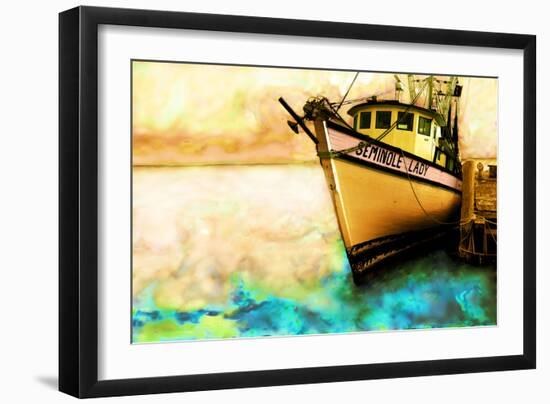 Boat V-Ynon Mabat-Framed Photographic Print