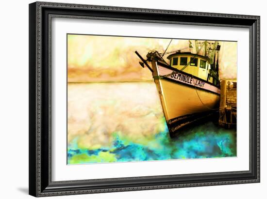 Boat V-Ynon Mabat-Framed Photographic Print