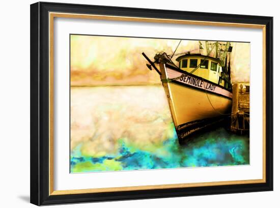 Boat V-Ynon Mabat-Framed Photographic Print