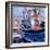 Boat with Red Buoy-Sylvia Paul-Framed Giclee Print