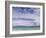 Boat with Red Sails Off Traigh Bhan Beach, Iona, Sound of Iona, Scotland, United Kingdom, Europe-Neale Clarke-Framed Photographic Print