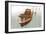 Boat with Textured Wood Look III-Ynon Mabat-Framed Art Print