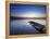 Boat Wreck in the Afterglow at Chiemsee, Bavaria, Germany, Europe-Dieter Meyrl-Framed Premier Image Canvas