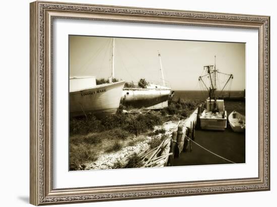 Boat Yard II-Alan Hausenflock-Framed Photographic Print