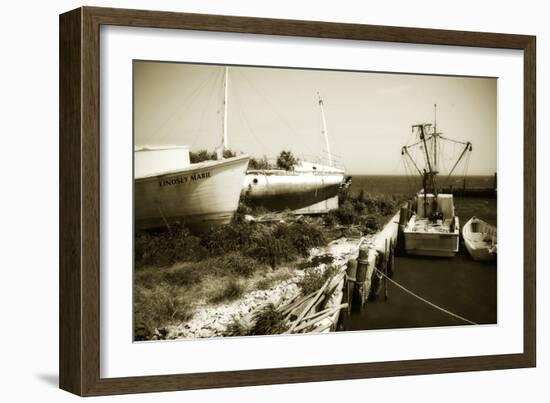 Boat Yard II-Alan Hausenflock-Framed Photographic Print