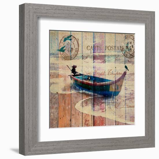 Boat-Irena Orlov-Framed Art Print