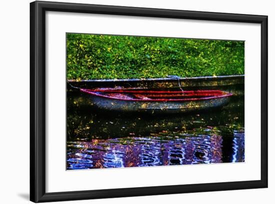 Boat-Andr? Burian-Framed Premium Photographic Print
