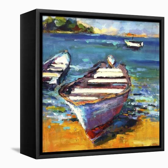 Boat-Page Pearson Railsback-Framed Stretched Canvas