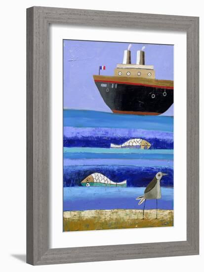 Boat-Nathaniel Mather-Framed Giclee Print