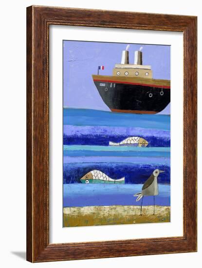 Boat-Nathaniel Mather-Framed Giclee Print