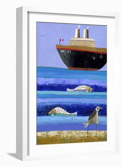 Boat-Nathaniel Mather-Framed Giclee Print