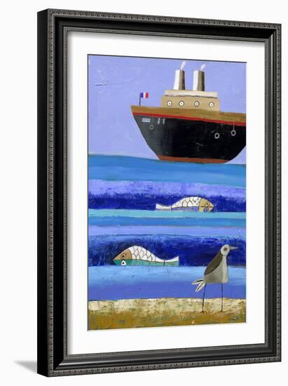 Boat-Nathaniel Mather-Framed Giclee Print