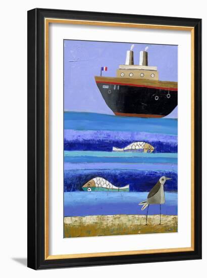 Boat-Nathaniel Mather-Framed Giclee Print