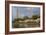 Boaters On Tidal Basin, Cherry Blossom Trees Full Bloom, Washington Monument Bkgd, Washington, DC-Karine Aigner-Framed Photographic Print