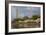 Boaters On Tidal Basin, Cherry Blossom Trees Full Bloom, Washington Monument Bkgd, Washington, DC-Karine Aigner-Framed Photographic Print