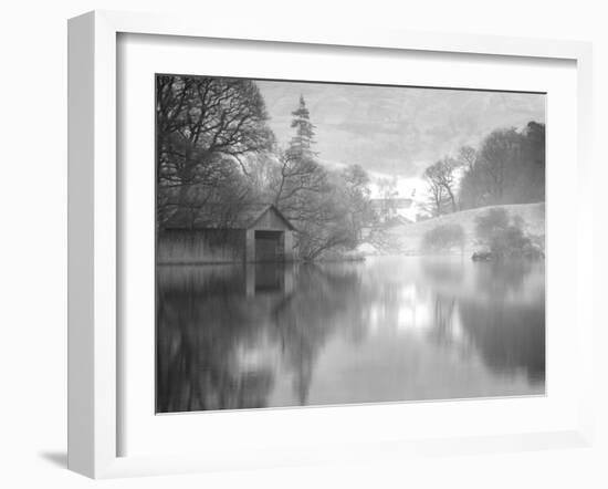 Boathouse, Cumbria, England, UK-Nadia Isakova-Framed Photographic Print