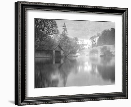 Boathouse, Cumbria, England, UK-Nadia Isakova-Framed Photographic Print