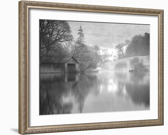 Boathouse, Cumbria, England, UK-Nadia Isakova-Framed Photographic Print