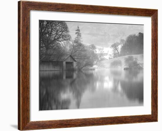 Boathouse, Cumbria, England, UK-Nadia Isakova-Framed Photographic Print