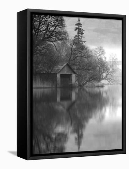 Boathouse, Cumbria, England, UK-Nadia Isakova-Framed Premier Image Canvas
