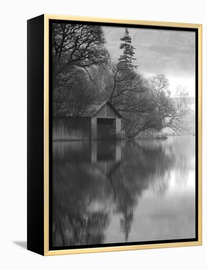 Boathouse, Cumbria, England, UK-Nadia Isakova-Framed Premier Image Canvas