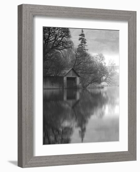 Boathouse, Cumbria, England, UK-Nadia Isakova-Framed Photographic Print