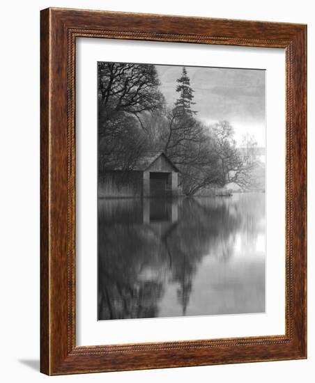 Boathouse, Cumbria, England, UK-Nadia Isakova-Framed Photographic Print