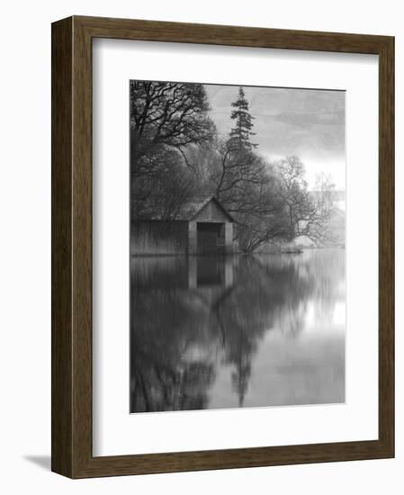 Boathouse, Cumbria, England, UK-Nadia Isakova-Framed Photographic Print